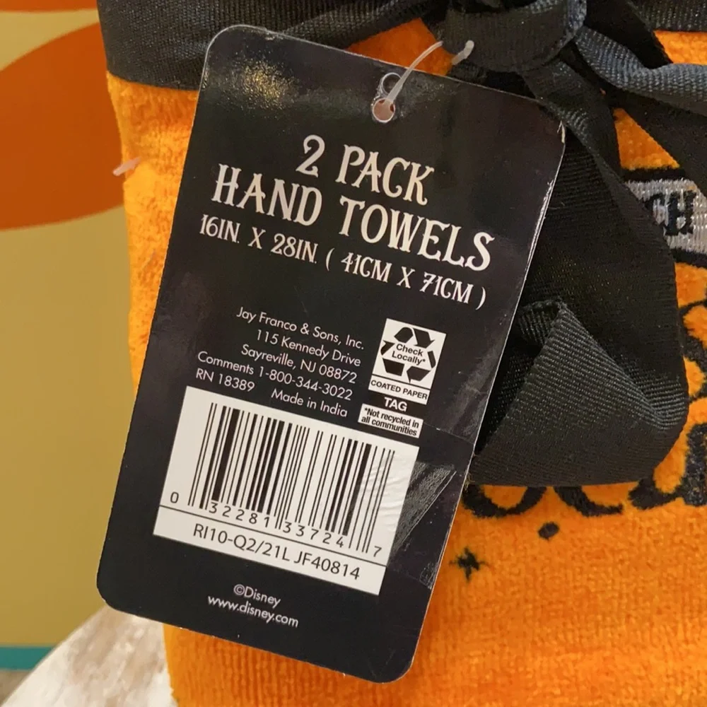 Disney Hocus Pocus Hand Towels